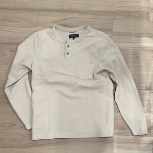 Roark Cream Long Sleeve Henley